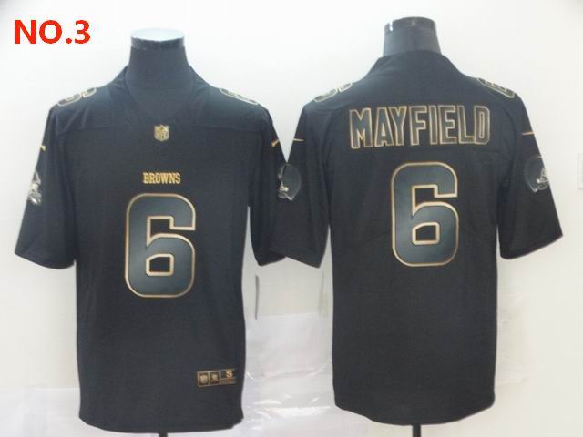 Men's Cleveland Browns #6 Baker Mayfield Jesey NO.3;